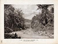 8 De rivier Tji Mandiri Soekaboemi Java